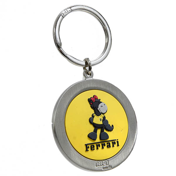 Ferrari Round Keyring by Nici
