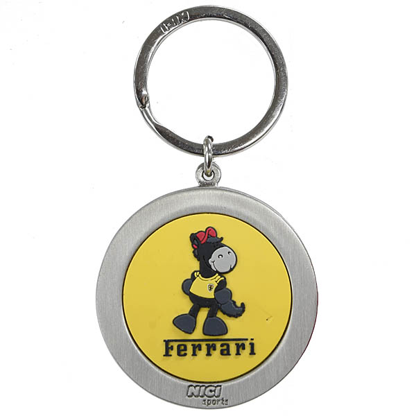Ferrari Round Keyring by Nici