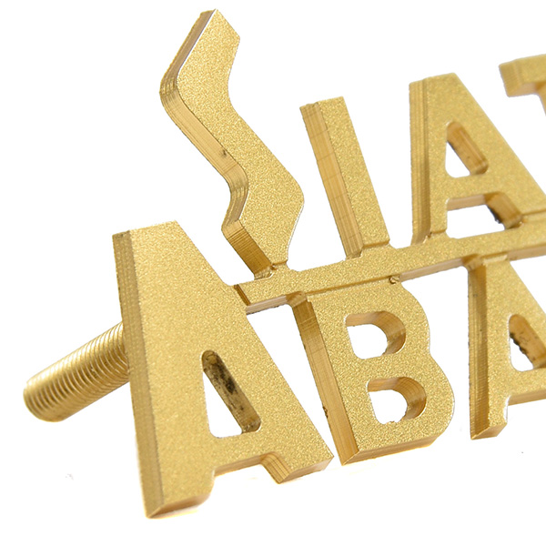 SIATA ABARTH Logo Script