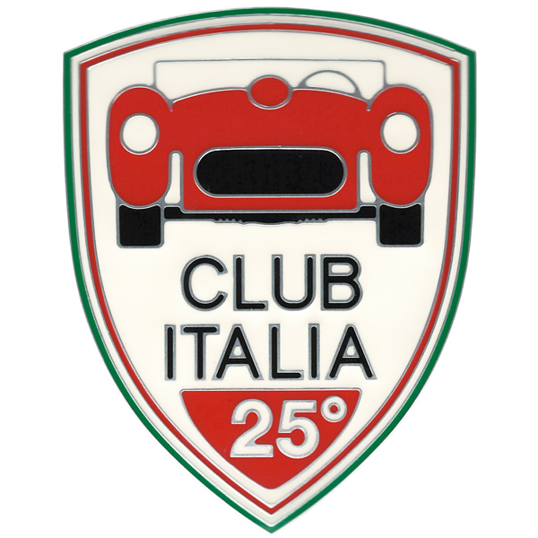 Alfa Romeo純正4C CLUB ITALIA用サイドエンブレム-CLUB ITALIA 25周年メモリアルモデル-