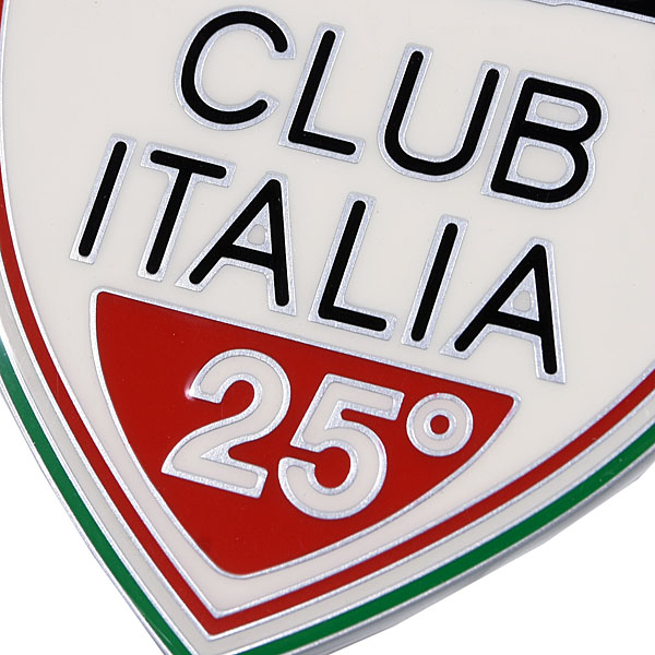 Alfa Romeo純正4C CLUB ITALIA用サイドエンブレム-CLUB ITALIA 25周年メモリアルモデル-