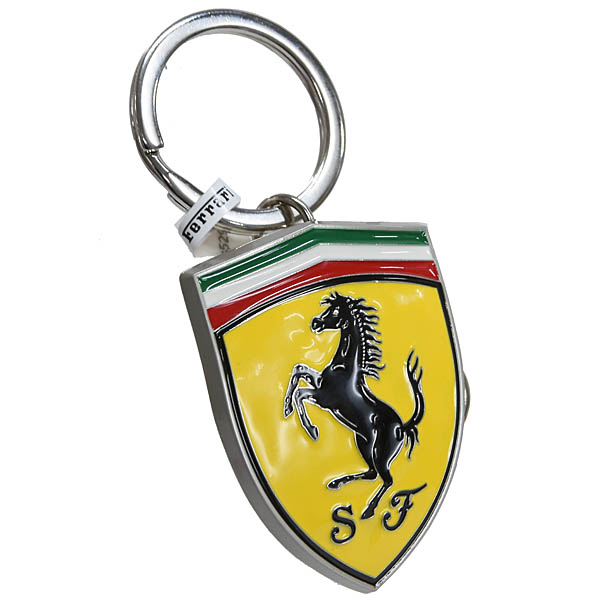 Ferrari純正SFエンブレムメタルキーリング
