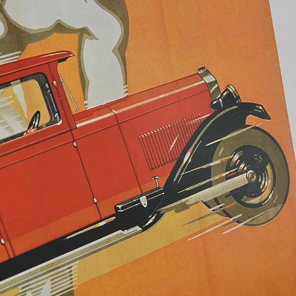 FIAT Vintage Poster Replica Type B