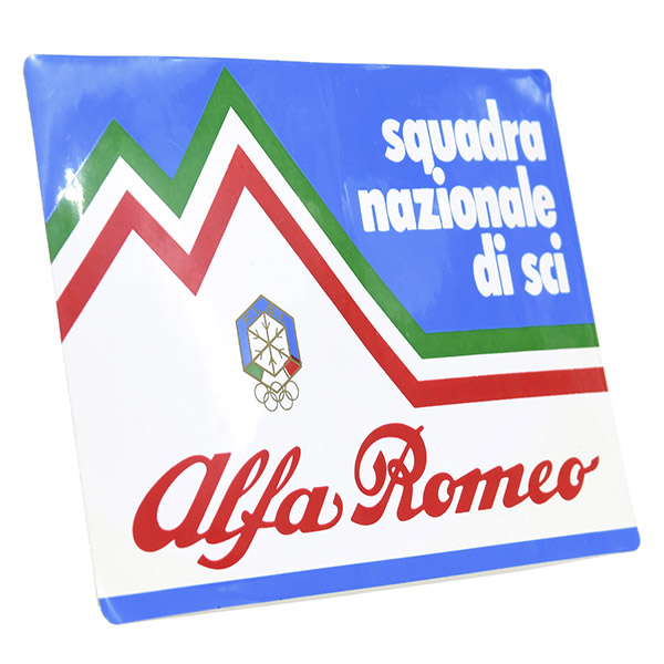 F.I.S.I.スキーチーム supported by Alfa Romeoステッカー
