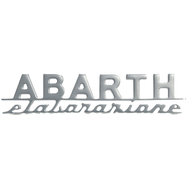 ABARTH純正695 Bipost用エンジンカバー用ロゴエンブレム