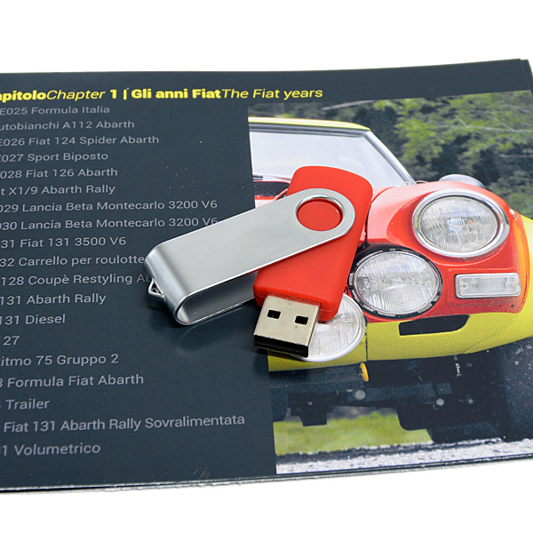 1/43 LANCIA Delta MARTINIミニチュアモデル&LE ABARTH DOPO CARLO ABARTH USBセット