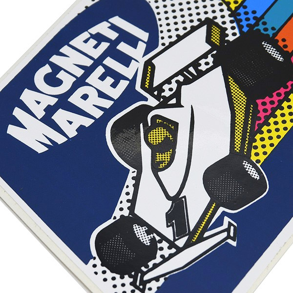 MAGNETI MARELLI F1 1980 Belgie GP Sticker
