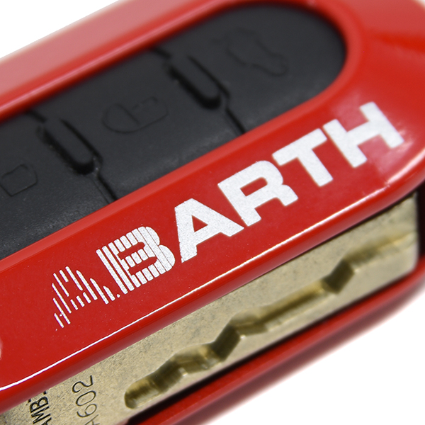 ABARTH Key Cover(Red/Logo&Scorpione)