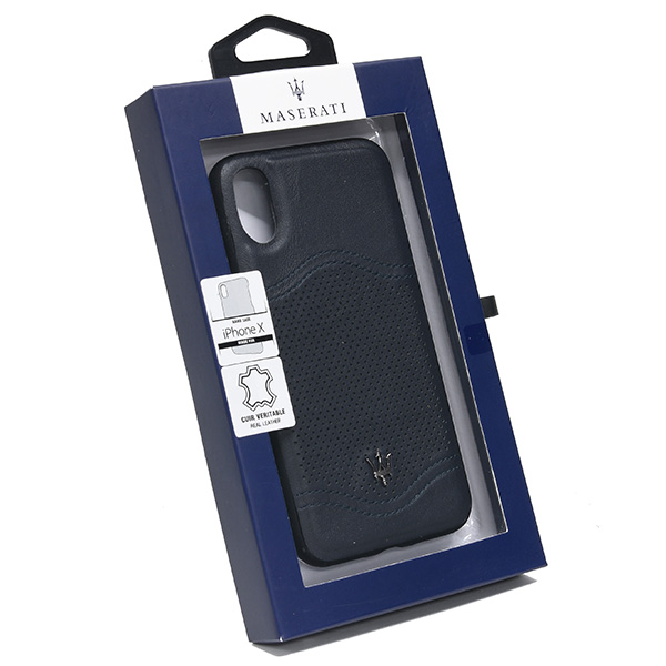 MASERATI iPhone X Case-GRANLUSSO/Blue-