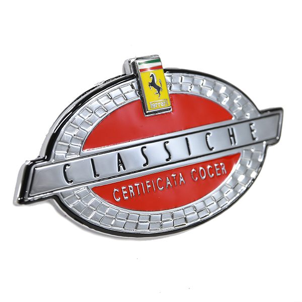Ferrari純正CLASSICHE CERTIFICATA COCERエンブレム
