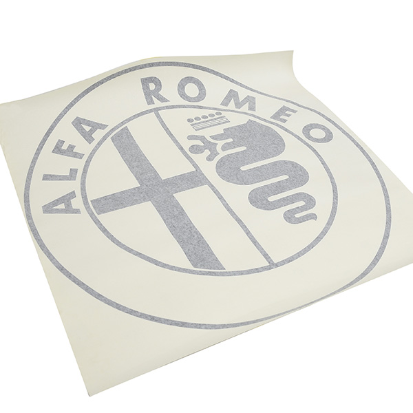 Alfa Romeo Emblem Sticker(Black/Die Cut/Large)