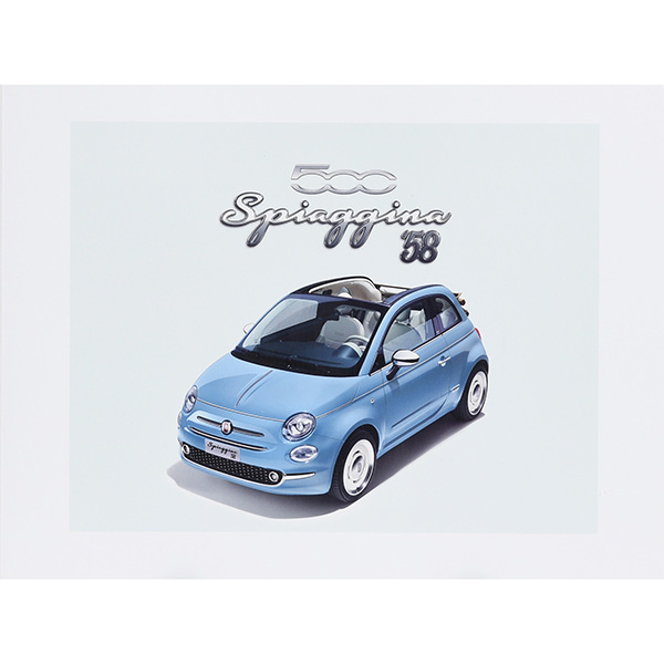 FIAT 500 Spiaggina58本国カタログ