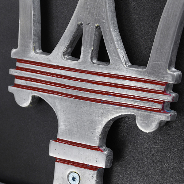 MASERATI Emblem Shaped Aluminium Object