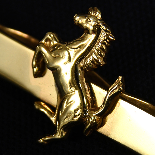 Ferrari Cavallino Vintage Tie Clip(Gold)
