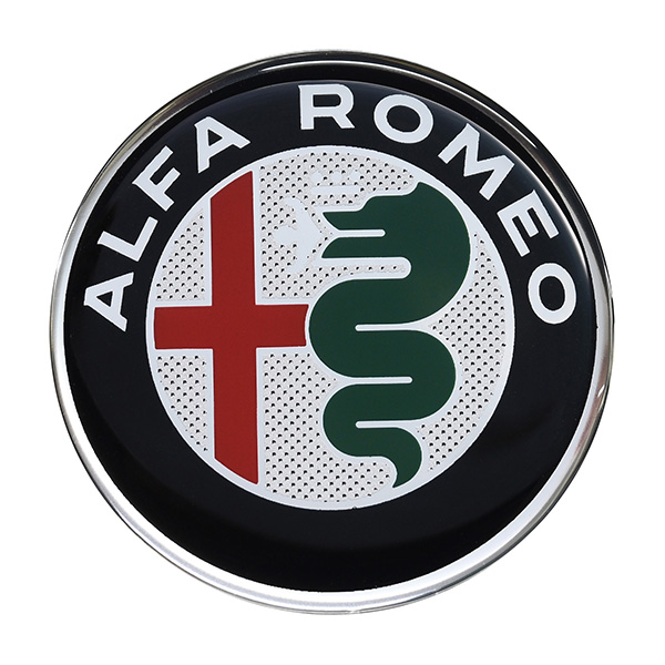 Alfa Romeo純正Newエンブレム3Dステッカー(58mm/カラー)