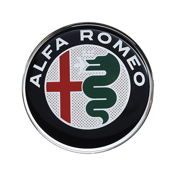 Alfa Romeo純正Newエンブレム3Dステッカー(40mm/カラー)