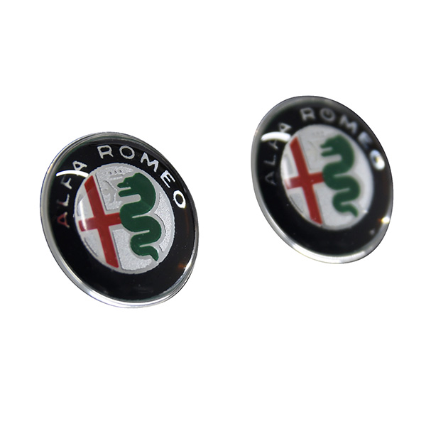 Alfa Romeo New Emblem 3D Sticker(12mm/Color/2pcs.)