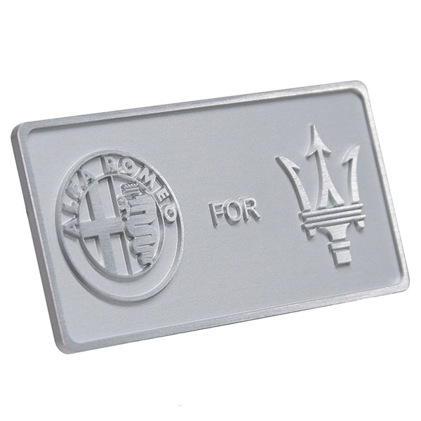 Alfa Romeo純正Giulietta for MASERATI Editionインテリアプレート