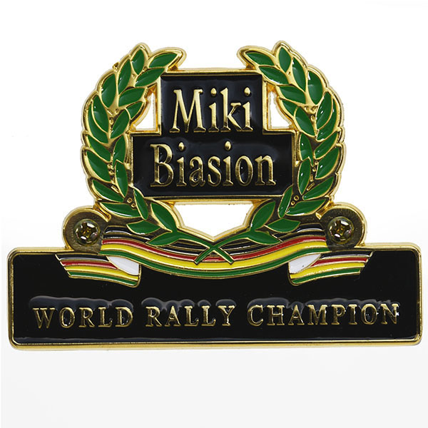Miki Biasion World Championeメモリアルエンブレム