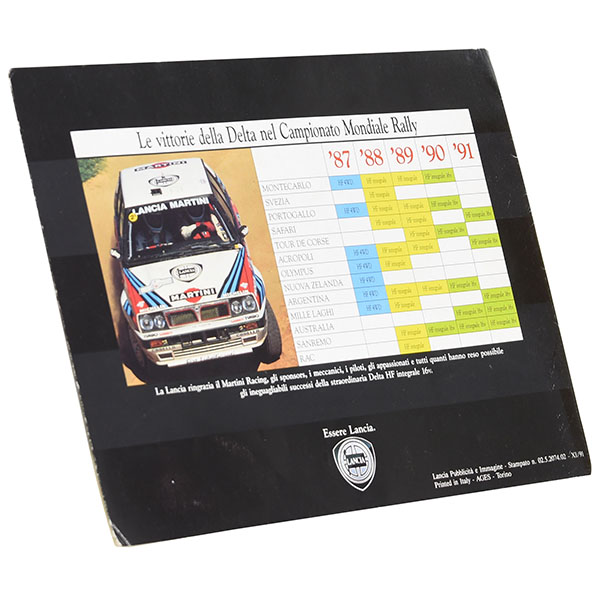 LANCIA Delta Integrale WRC 5 Memorial Catalogue