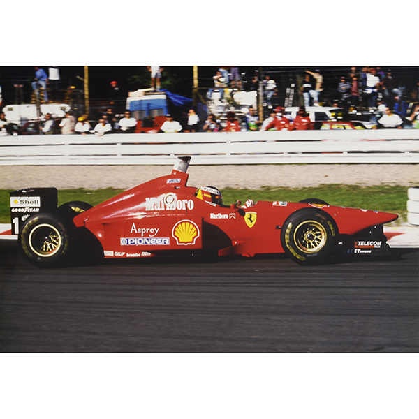 Scuderia Ferrari1996オリジナルプレスクロームフォト-イタリアGP-
