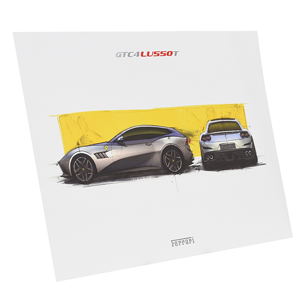 Ferrari GTC4 LUSSO T Lithograph for VIP Guest