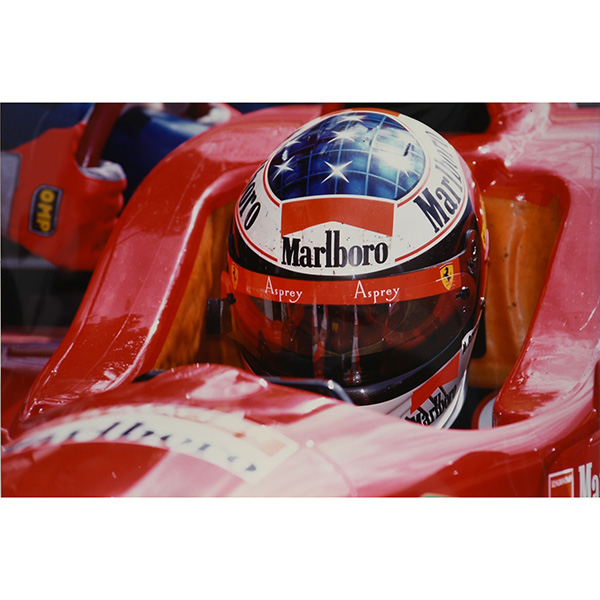 Scuderia Ferrari1996オリジナルプレスフォト-サンマリノGPコックピット-