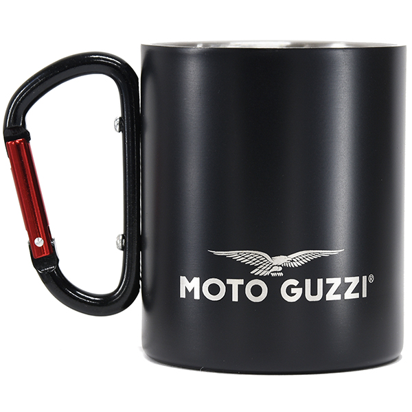 Moto Guzziオフィシャルステンレスマグカップ(ブラック)