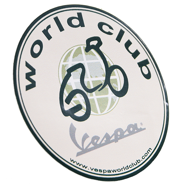Vespa Club WORLD Official Sticker