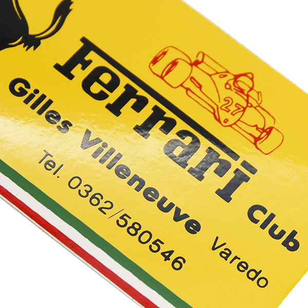 Ferrari Club Gilles Villeneuveƥå