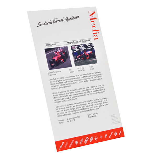 Scuderia Ferrari F1 Press Release-25.06.2000 French GP