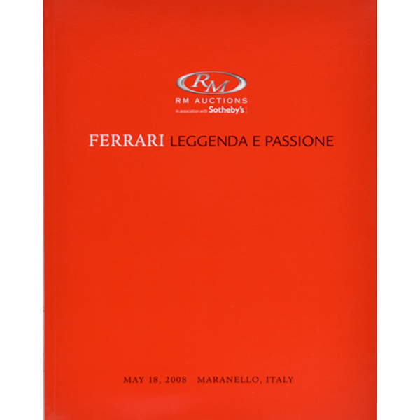Ferrariオフィシャルオークションカタログ2008