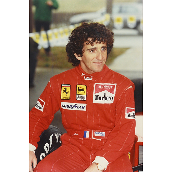 Scuderia Ferrari 1990オフィシャルプレスフォト(A.プロスト)