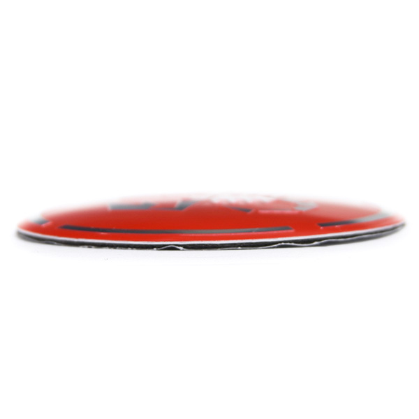 ABARTH Scorpione Emblem Alu Plate(56mm/Red)