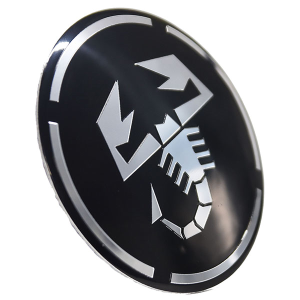 ABARTH Scorpion Emblem Alu Plate(56mm/Black)