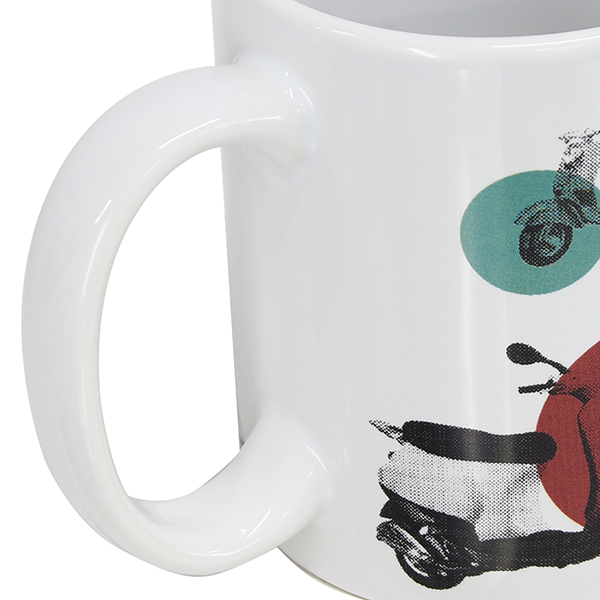 Vespa Official Mug Cup-70 YEARS YOUNG-
