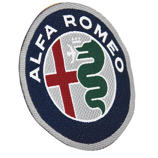 Alfa Romeo純正NEW エンブレムワッペン(ステッカータイプ/Large)-21823-