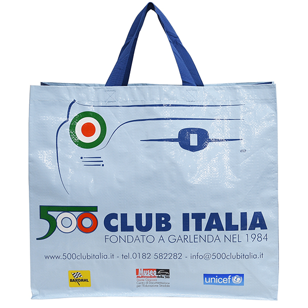 FIAT 500 CLUB ITALIA ショッパー(ブルー)