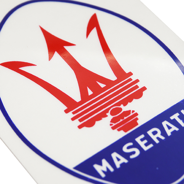 MASERATI Emblem Sticker(Clear Base)