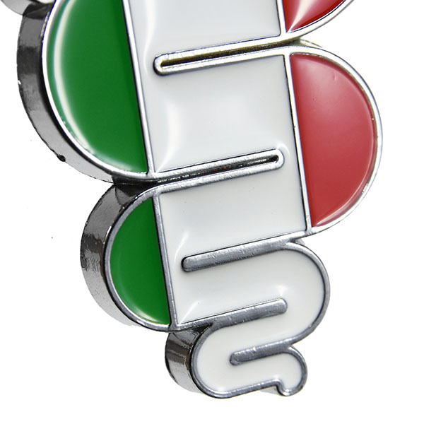 Alfa Romeo Biscioneトリコロールカラーグリルバッジ