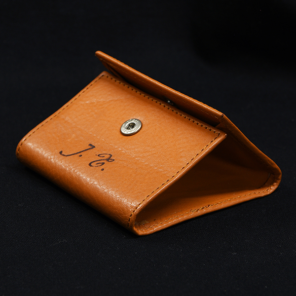 Jean Todt Leather Coin Case by Schedoni