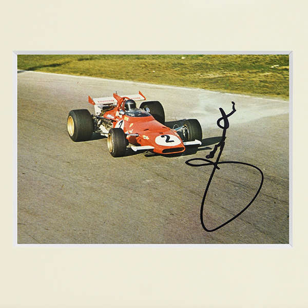 Scuderia Ferrari J.Ickx Signed Card