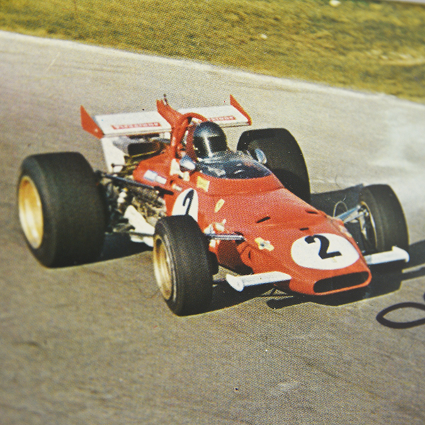 Scuderia Ferrari J.Ickx Signed Card