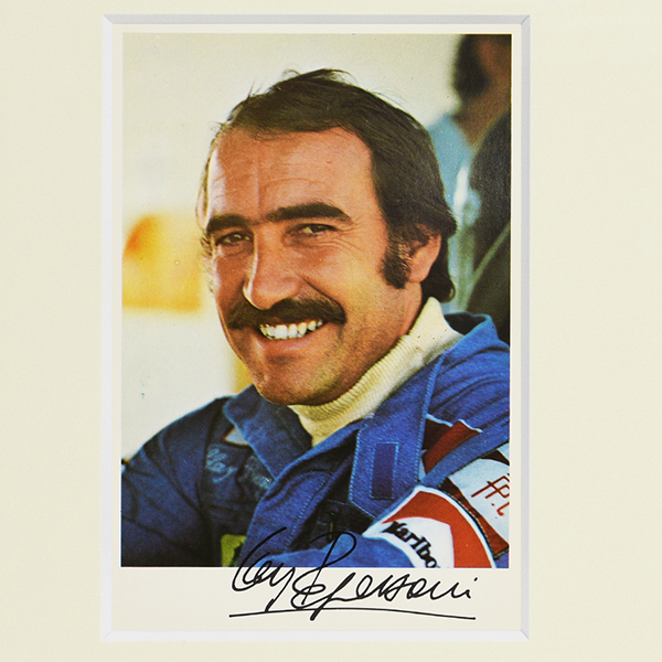 Scuderia Ferrari C.Regazzoni Signed Card Set