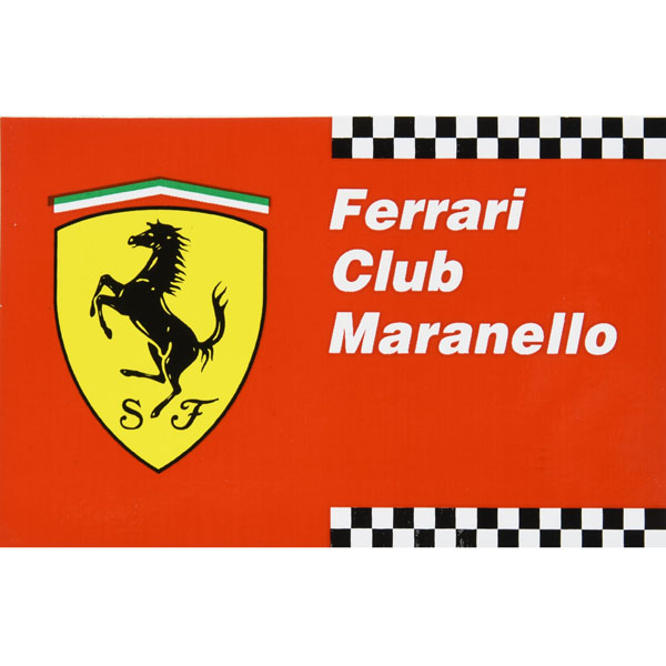 Ferrari Club Maranello Sticker (Small)