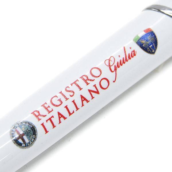 REGISTRO Italiano GIULIA Club Alfa Romeo Ball Point Pen