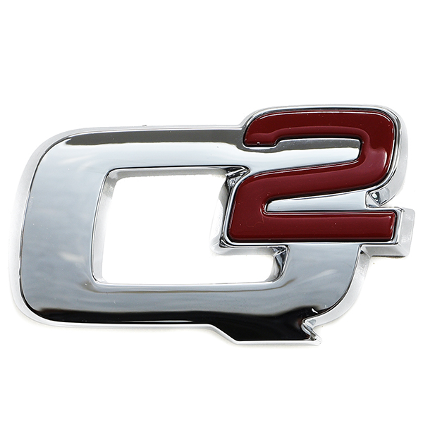 Alfa Romeo Genuine Q2 Logo Emblem(Chrome)<br><font size=-1 color=red>07/01到着</font>