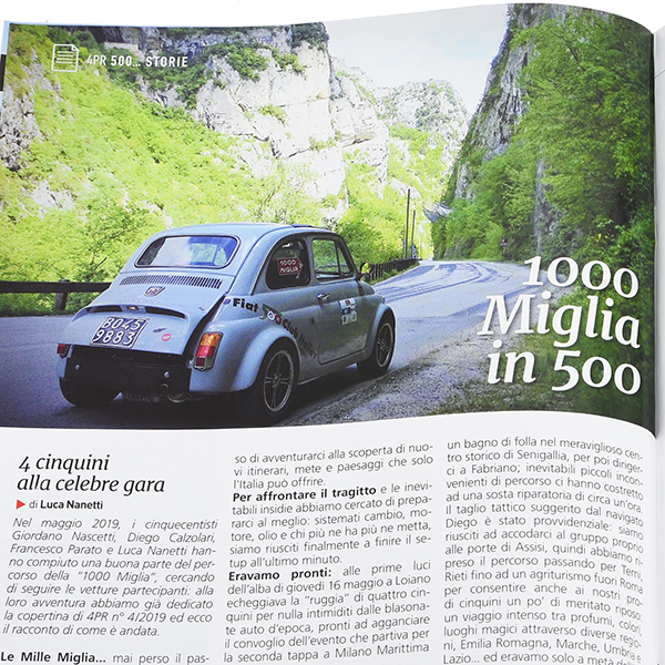 FIAT 500 CLUB ITALIA会報誌2020年 N.1