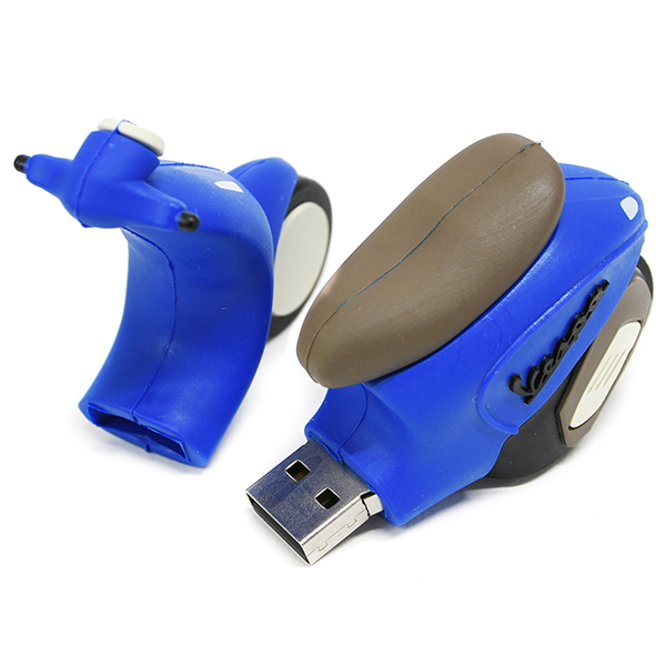 Vespa Official USB Memori(8GB/Blue)