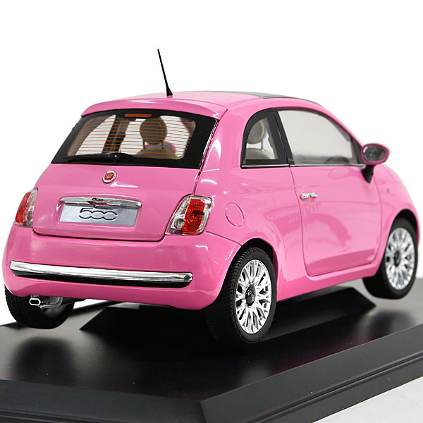 1/18 FIAT 500ミニチュアモデル (ピンク) : イタリア自動車雑貨店 